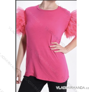 Damen-Kurzarm-T-Shirt (Einheitsgröße S/M) ITALIAN FASHION IMPLM232039500
