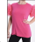Damen-Kurzarm-T-Shirt (Einheitsgröße S/M) ITALIAN FASHION IMPLM232039500