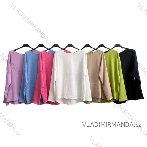 T-Shirt/Tunika Damen Langarm (S/M ONE SIZE) ITALIAN FASHION IMPLM2380164