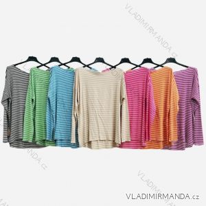 Gestreiftes Langarm-T-Shirt für Damen (S/M EINHEITSGRÖSSE) ITALIAN FASHION IMPLM231985100