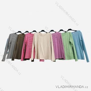 T-Shirt Langarm Damen gestreift (S/M ONE SIZE) ITALIAN FASHION IMPLM23209500