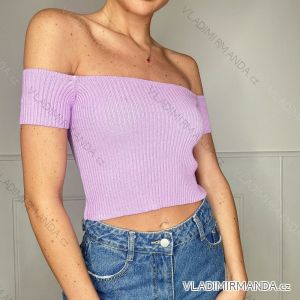Kurzärmliges Crop-Top für Damen (Einheitsgröße S/M) ITALIAN FASHION IMPBB2322184