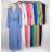 Langes, elegantes, plissiertes Langarmkleid für Damen (S/M EINHEITSGRÖSSE) ITALIAN FASHION IMPBB2320469s