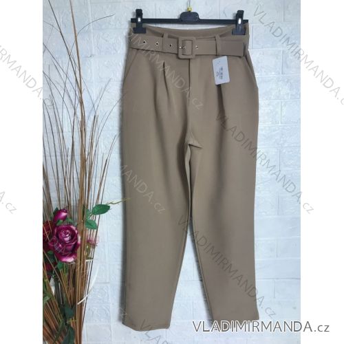 Šaty letní na ramínka dámské (S/M ONE SIZE) ITALSKÁ MÓDA IMPBB22B21841 hellbraun S