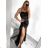 Langes, elegantes trägerloses Damenkleid (Einheitsgröße S/M) ITALIAN FASHION IMPGM2310505