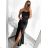 Langes, elegantes trägerloses Damenkleid (Einheitsgröße S/M) ITALIAN FASHION IMPGM2310505
