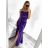 Langes, elegantes trägerloses Damenkleid (Einheitsgröße S/M) ITALIAN FASHION IMPGM2310505