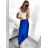 Mittellanger Satinrock für Damen (Einheitsgröße S/M) ITALIAN FASHION IMM23UN6886