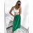 Mittellanger Satinrock für Damen (Einheitsgröße S/M) ITALIAN FASHION IMM23UN6886