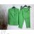 Elegantes Damen-Set aus Hose, Jacke und Oberteil (S-XL) ITALIAN FASHION IMPGM233790-05 rosa M