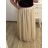 Damen Warmes Langarmkleid (L / XL ONE SIZE) ITALIAN FASHION IM421MIA XL/2XL béžová