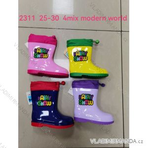 Gummistiefel für Kinder, Mädchen und Jungen (25-30) MODERN WORLD OBMW232311