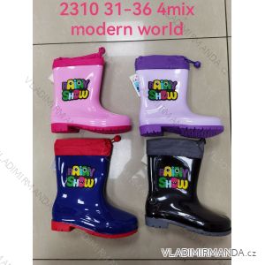 Gummistiefel Kinder Jugend Mädchen und Jungen (31-36) MODERN WORLD OBMW232310