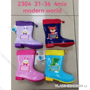 Gummistiefel Kinder Jugend Mädchen und Jungen (31-36) MODERN WORLD OBMW232304