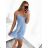 Kleid / Tunika-T-Shirt 3/4 lange Ärmel (uni sl) ITALIENISCHE Mode IM318458