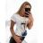 T-Shirt Kurzarm Frauen (UNI S-M) ITALIENISCHE MODE IMM20330