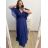 šaty plesové elegantní společenské krátký rukáv dámské nadrozměr (XL/2XL ONE SIZE) ITALSKÁ MÓDA IMM22688 2XL/3XL schwarz
