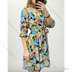 Langarmkleid für Damen (S/M EINHEITSGRÖSSE) ITALIAN FASHION IMPDY23JR15168