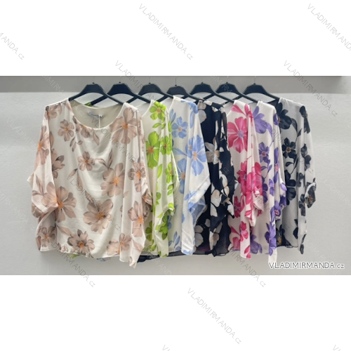 Damen-Tunika mit langen Ärmeln (Einheitsgröße S/M) ITALIAN FASHION IMPDY23EF89873