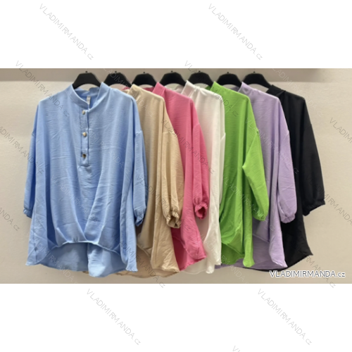 Langärmelige Tunika/Bluse für Damen (S/M Einheitsgröße) ITALIAN FASHION IMPDY23JR32537