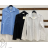 Langarmshirt für Damen (S/M EINHEITSGRÖSSE) ITALIAN FASHION IMPDY23LS2827