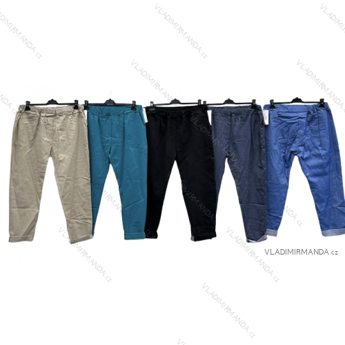 Lange Stretchhose für Damen (Einheitsgröße L/XL) ITALIAN FASHION IMD23130