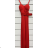 Langes, elegantes, trägerloses Damenkleid (Einheitsgröße S/M) ITALIAN FASHION IMPSH232257