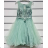 Ärmelloses kurzes Partykleid für Damen (S/M EINHEITSGRÖSSE) ITALIAN FASHION IMPSH2350130 hellblau S / M