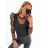 Elegantes Langarm-T-Shirt für Damen (S/M ONE SIZE) ITALIAN FASHION IMM23FS33019