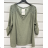Damen-Tunika mit langen Ärmeln (Einheitsgröße S/M) ITALIAN FASHION IMPSH2380501