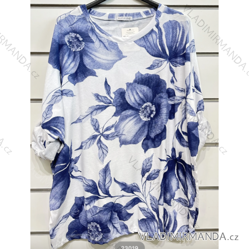 Damen-Tunika mit langen Ärmeln (Einheitsgröße S/M) ITALIAN FASHION IMPSH2323019