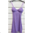 Elegantes Abendkleid für Damen mit Trägern (S/M ONE SIZE) ITALIAN FASHION IMPSH2313154 růžová malinová S / M