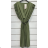 Elegantes ärmelloses Party-Plisseekleid für Damen (S/M EINHEITSGRÖSSE) ITALIAN FASHION IMPSH2310528