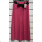 Langer Damenrock mit Gürtel (Einheitsgröße S/M) ITALIAN FASHION IMPSH2322275