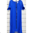 Elegantes Damenkleid mit Faltengürtel und kurzen Ärmeln (S/M EINHEITSGRÖSSE) ITALIAN FASHION IMPSH2310636