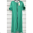 Elegantes Damenkleid mit Faltengürtel und kurzen Ärmeln (S/M EINHEITSGRÖSSE) ITALIAN FASHION IMPSH2310636