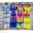 Langes Chiffon-Kurzarmkleid für Damen (S/M ONE SIZE) ITALIAN FASHION IMWGM23456