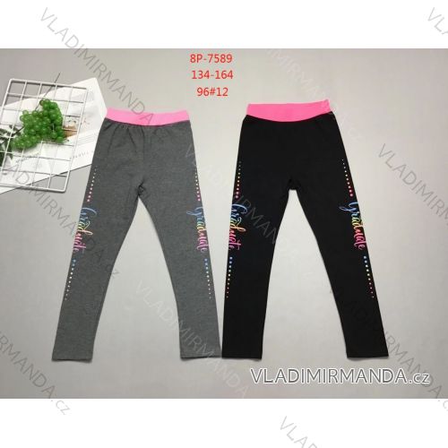 Lange Leggings für Mädchen (134-146) ACTIVE SPORT ACT238P-7589