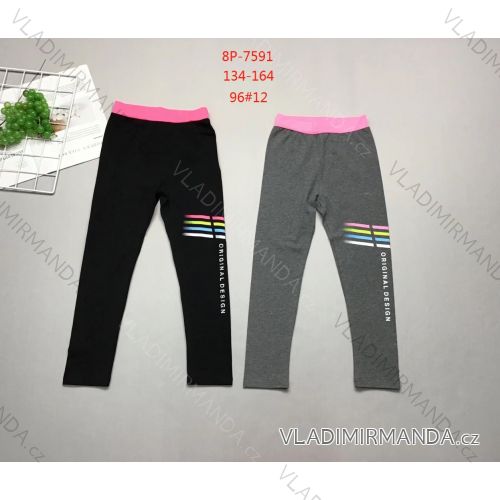 Lange Leggings für Mädchen (134-146) ACTIVE SPORT ACT238P-7591
