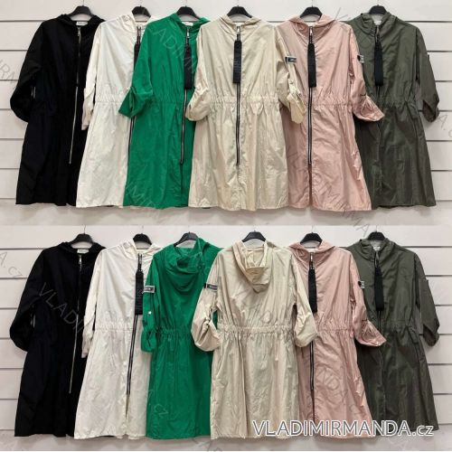 Damen-Langarmjacke aus schmalem Lammfell mit Kapuze (S/M Einheitsgröße) ITALIAN FASHION IMW23YTQ095