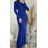 Langes, elegantes Langarmkleid für Damen (Einheitsgröße S/M) ITALIAN FASHION IMPLP2361230105