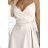 299-6 CHIARA elegantes Maxikleid mit Trägern - beige