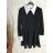 Šaty letní na ramínka dámské (S/M ONE SIZE) ITALSKÁ MÓDA IMPBB22B21841 schwarz S/M