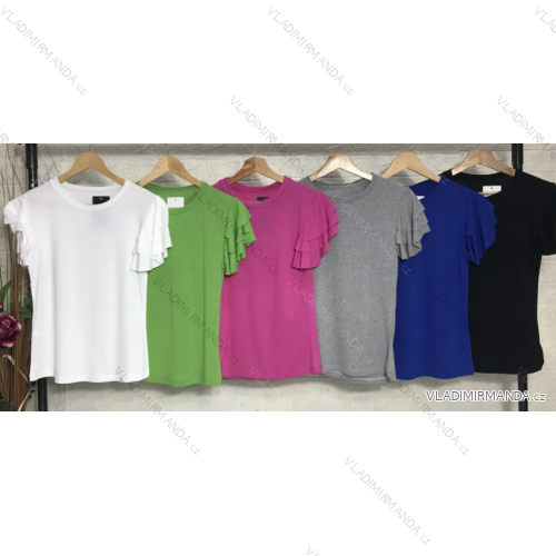 Damen-Tunika mit kurzen Ärmeln (Einheitsgröße S/M) ITALIAN FASHION IMPGM2310958