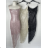 Langes glitzerndes Partykleid mit Spaghettiträgern für Damen (S/M Einheitsgröße) ITALIAN FASHION IMPBB23P23169