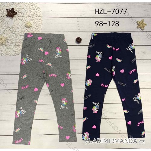 Lange Leggings für Mädchen (98-128) ACTIVE SPORT ACT22HZ-8888