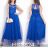 Langes ärmelloses Partykleid für Damen (S/M EINHEITSGRÖSSE) ITALIAN FASHION IMM238524