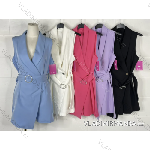 Elegantes ärmelloses Damenkleid (S/M EINHEITSGRÖSSE) ITALIAN FASHION IMPBB23D08004