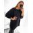 Langarm-Tunika/Bluse für Damen (S/M/L/XL/2XL Einheitsgröße) ITALIAN FASHION IMPGM235734