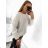 Langarm-Tunika/Bluse für Damen (S/M/L/XL/2XL Einheitsgröße) ITALIAN FASHION IMPGM235734